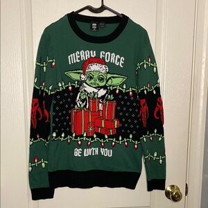 Star Wars Baby Yoda Ugly Christmas Sweater